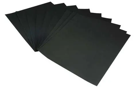 Assortiment de 4 feuilles abrasive imperméable